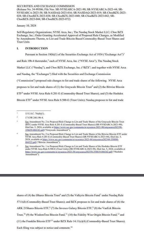 11只比特币现货ETF获批上市!比特币由跌转涨,涨超1%
