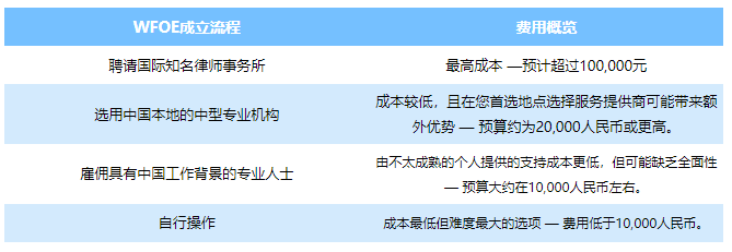 wfoe注册资本