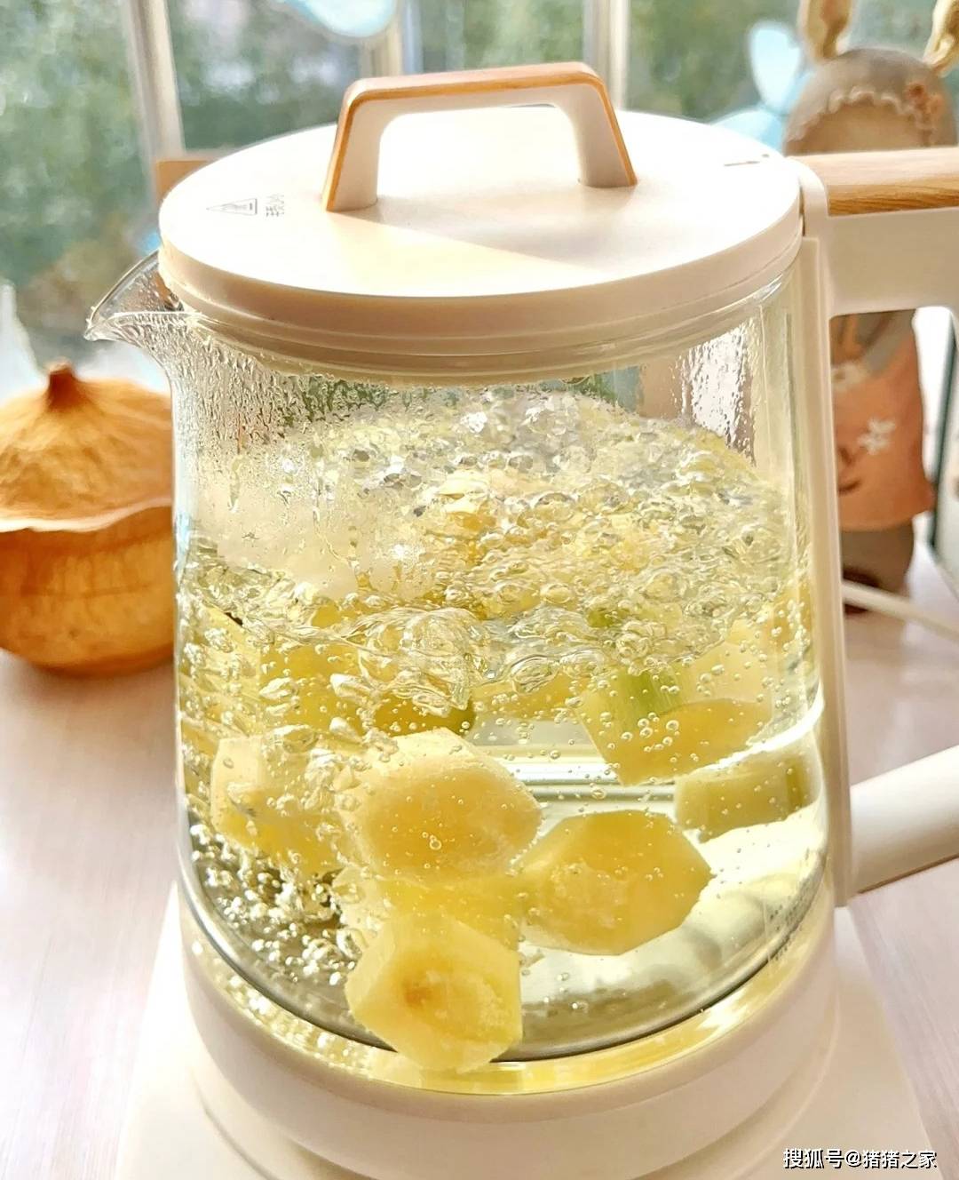感谢倪大师推荐的甘蔗煮水，喝完太惊喜了