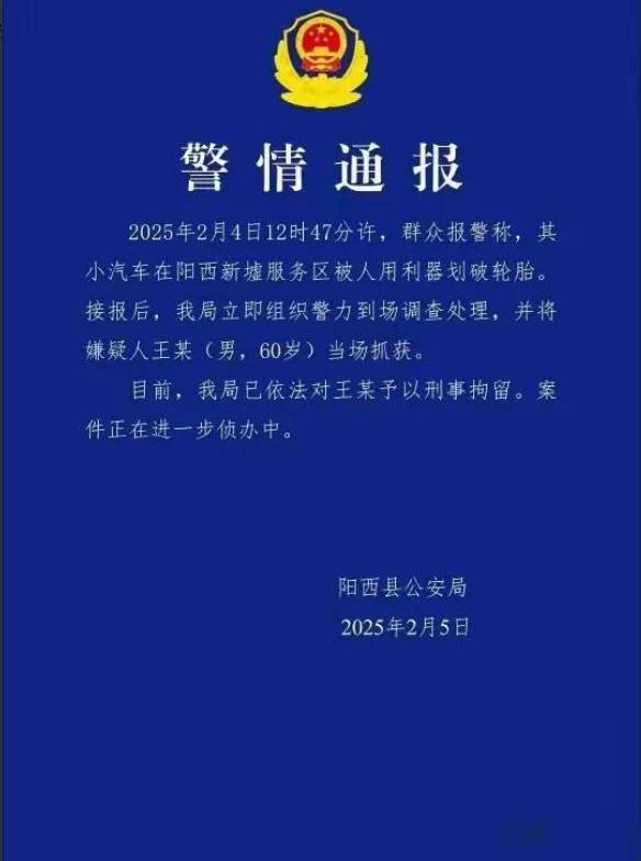 ob体育app服务区划车胎后续：60岁老头被刑拘汽修老板求饶车主决不罢休(图6)