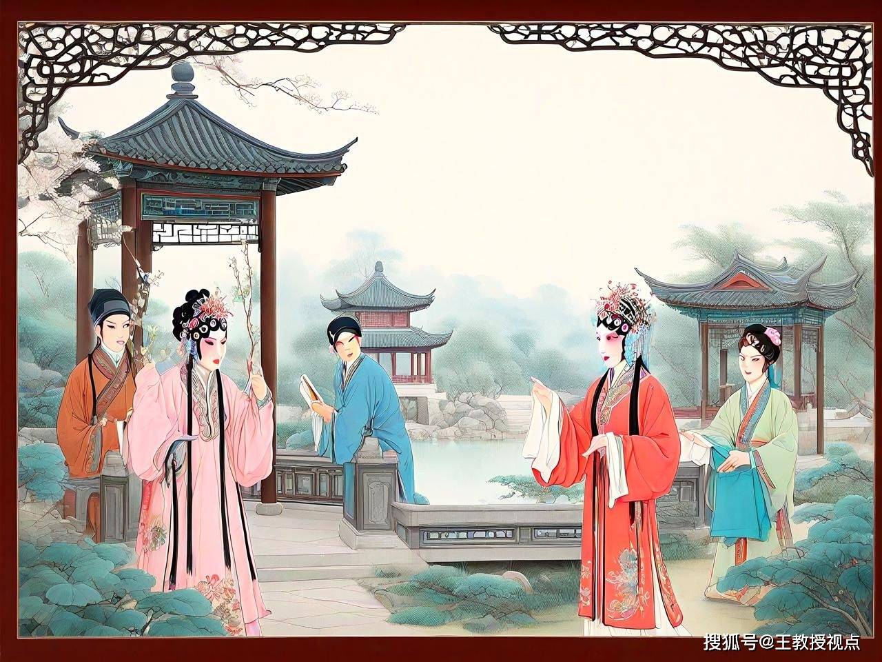 皇家园林戏曲盛环球360APP景多彩人物共绘华章(图2)