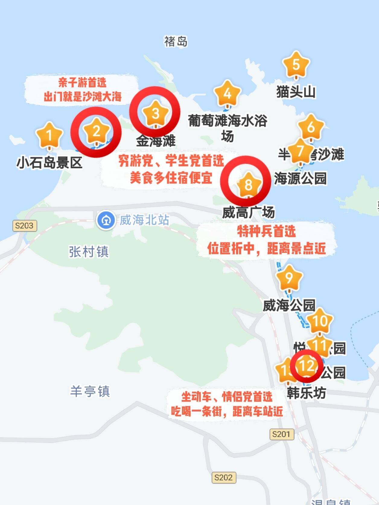 威海旅游住宿攻略，旅行必备