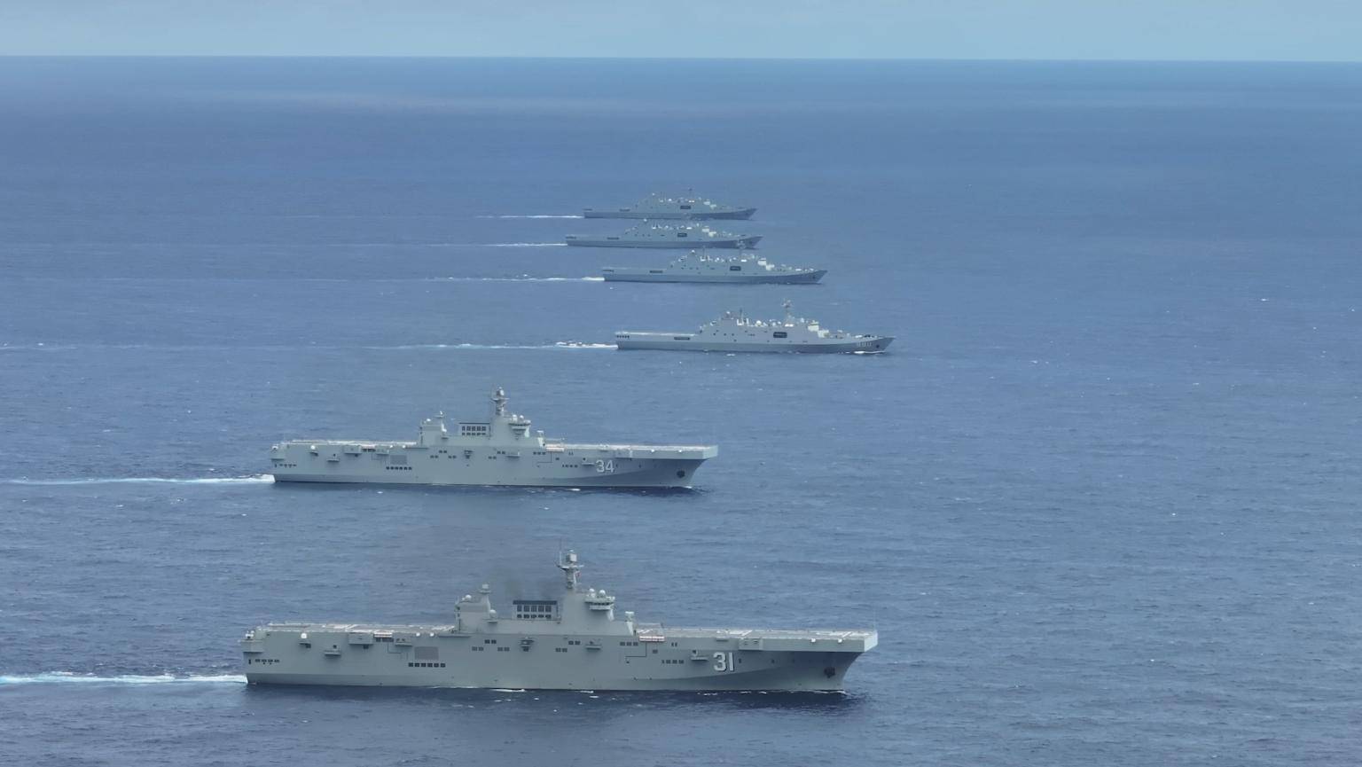 湖北舰入列，东海、南海舰队各两艘075，北海舰队为何一艘没有？