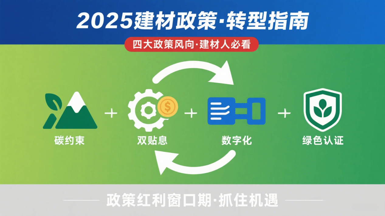 2025年建材行业政策变动及应对策略——建材人必看
