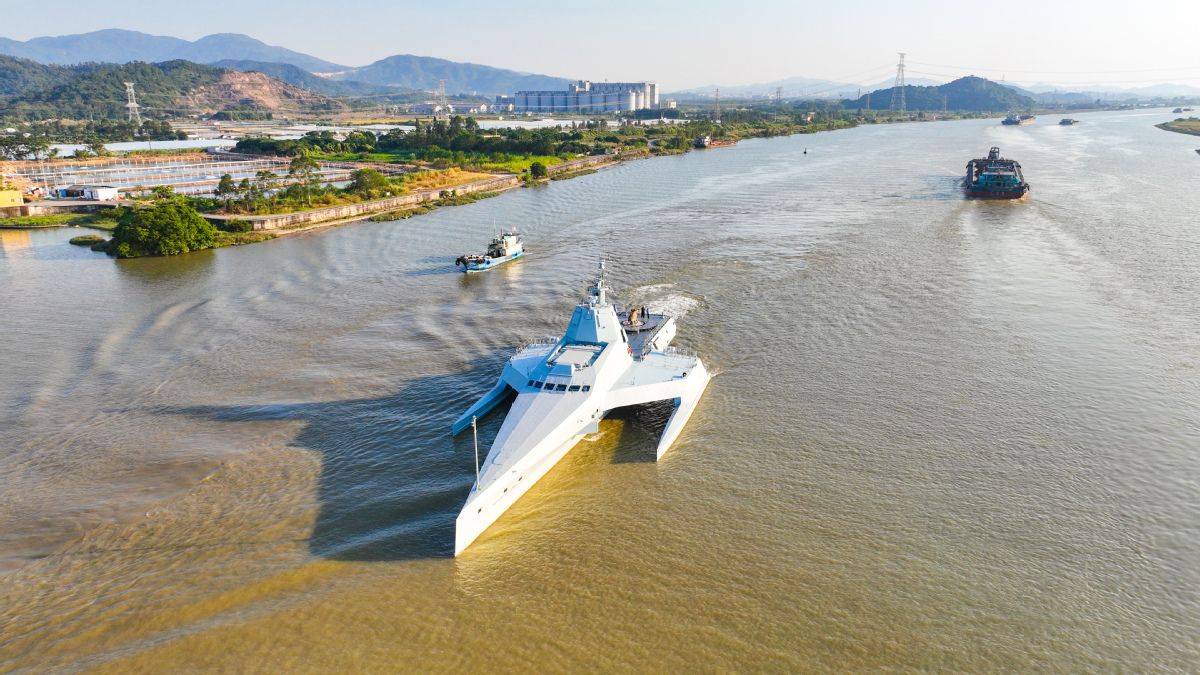 中国的无人舰艇很厉害，可以大量部署在南海，比万吨海警船还好用