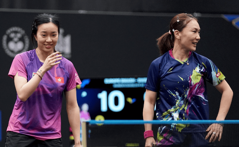 原创             WTT大满贯！孙颖莎/王曼昱3-0单晓娜/吴咏琳，海产姐妹双线狂奔