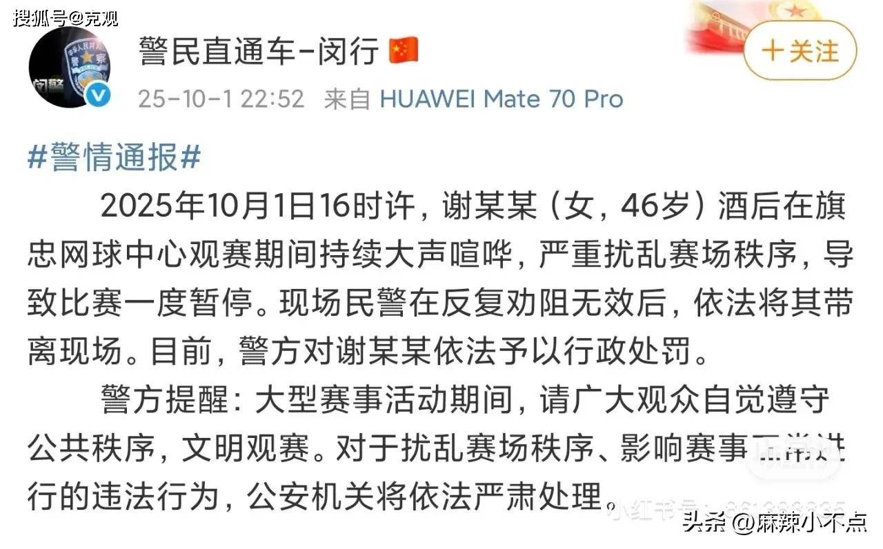女球迷打断比赛后续：女子身份被扒，疑似酒后闹事，评论区笑麻了