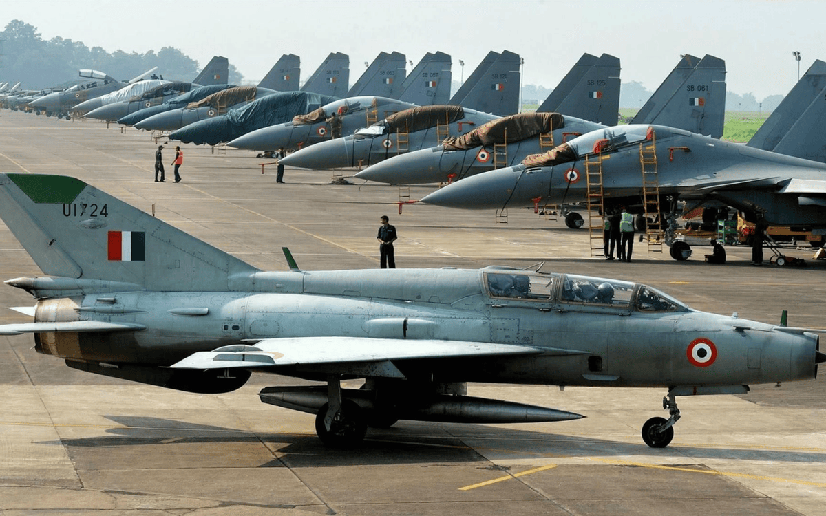 中印空军大比拼，能打一个6:1，印度只有一项领先中国