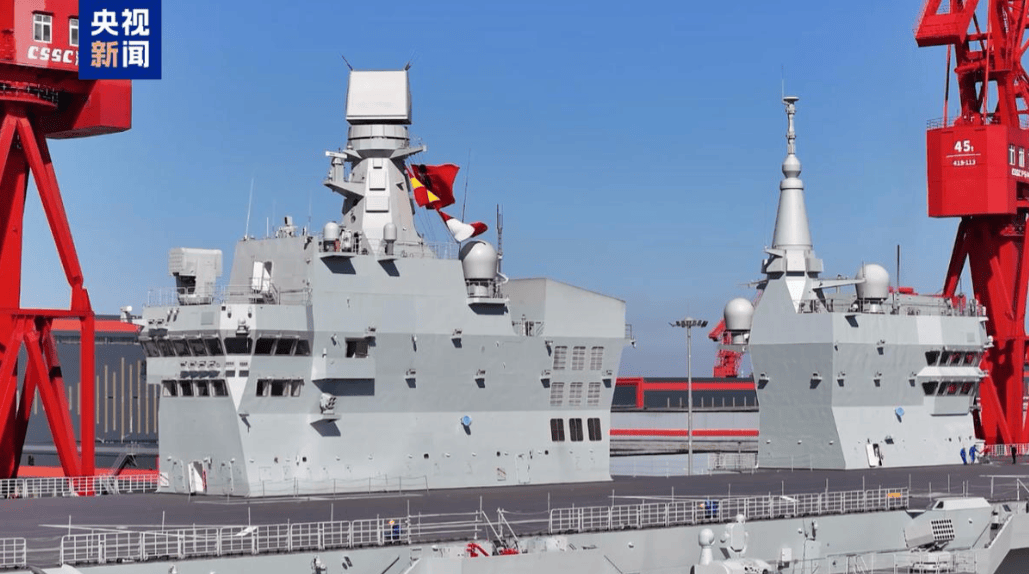 四川舰首次海试，相比福建舰有独特优势，东南方向大有用武之地！