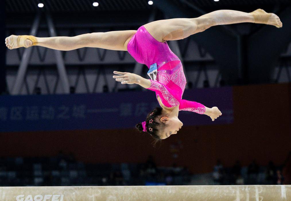 全运体操-10后小将柯沁沁力压众名将 问鼎女子个人全能