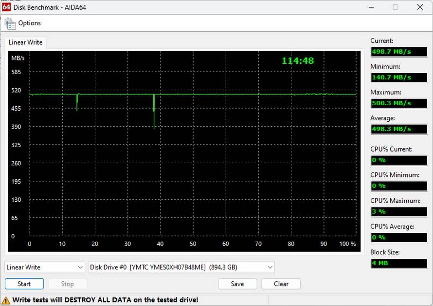 原创 长江存储SE006企业SSD评测: 稳如磐石的性能表现
