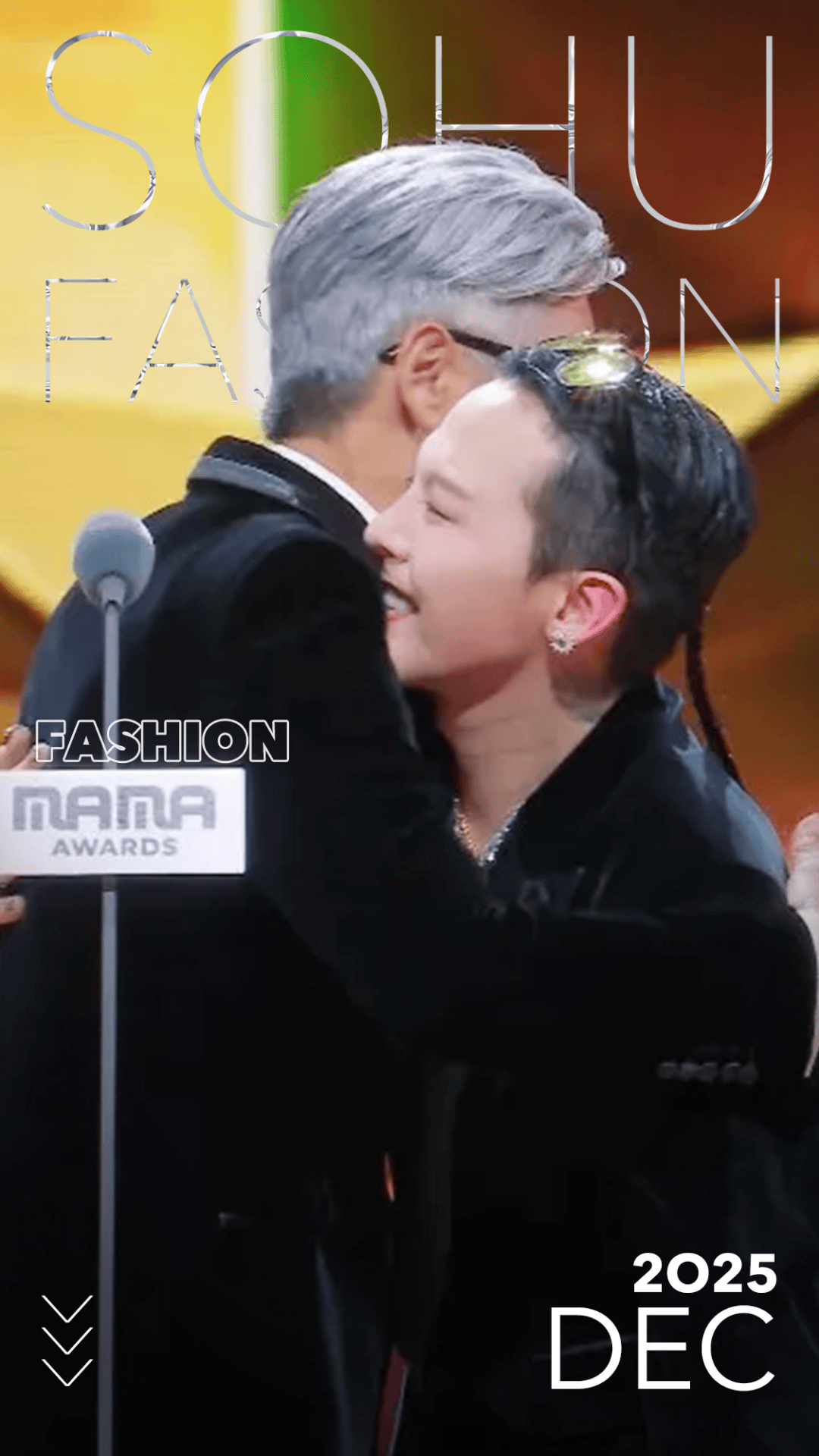 十年后MAMA再为权志龙颁奖，银发周润发哽咽致辞却陷争议？