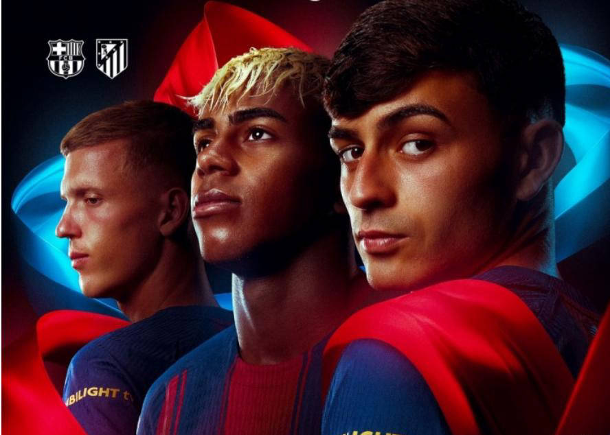 “巴萨3-1逆转马竞豪取五连胜领跑西甲积分