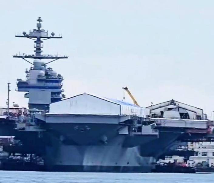 造价130亿全球最先进航母,战力达辽宁舰6倍,如今美军却笑不出