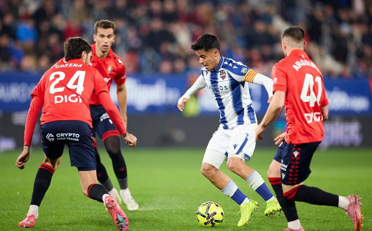 西班牙足球甲级联赛西甲第15轮收官奥萨苏纳2-0完胜莱万特最新积分榜新鲜出炉