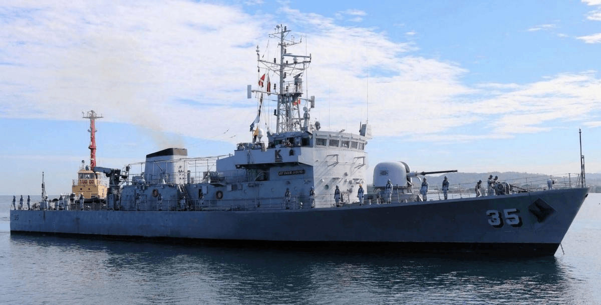 菲律宾高调展示光电 “锁定” 054A，一看位置，原来是在菲军家门口