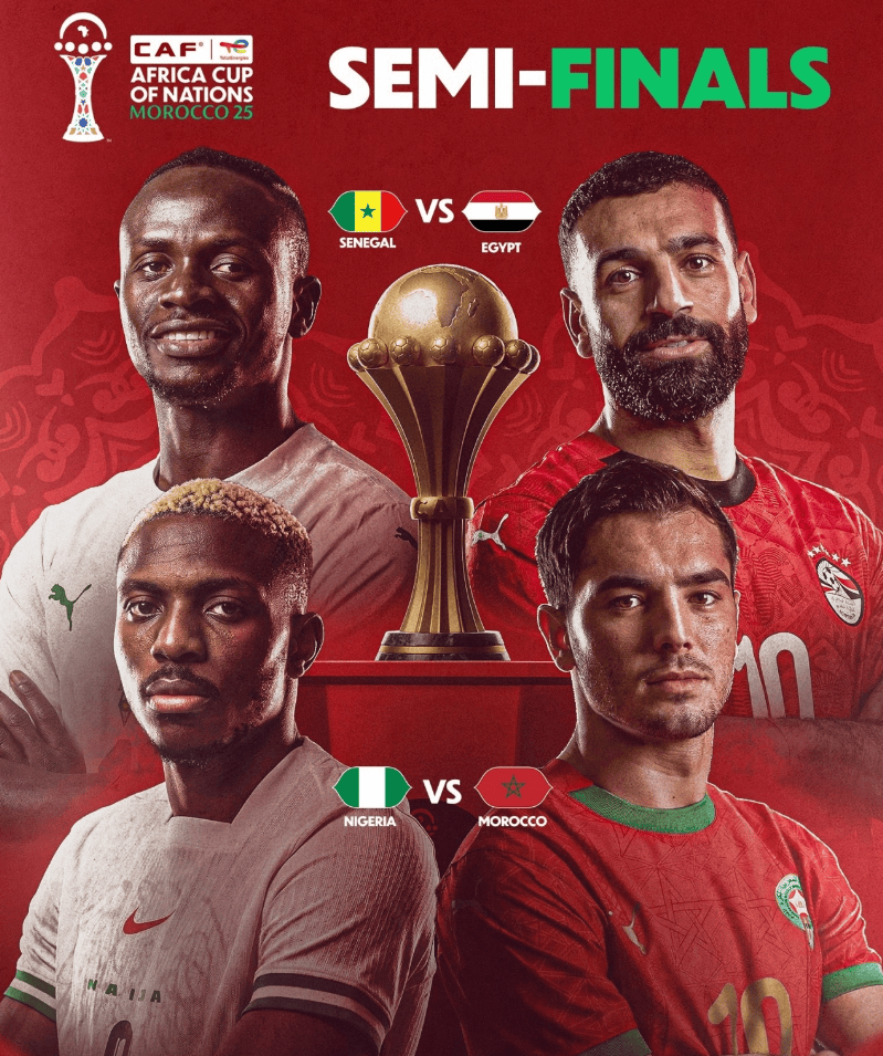 非洲杯半决赛！四强巅峰对决谁足球直播-NBA直播_英超_世界杯体育【超清在线观看】能决战非洲之巅？