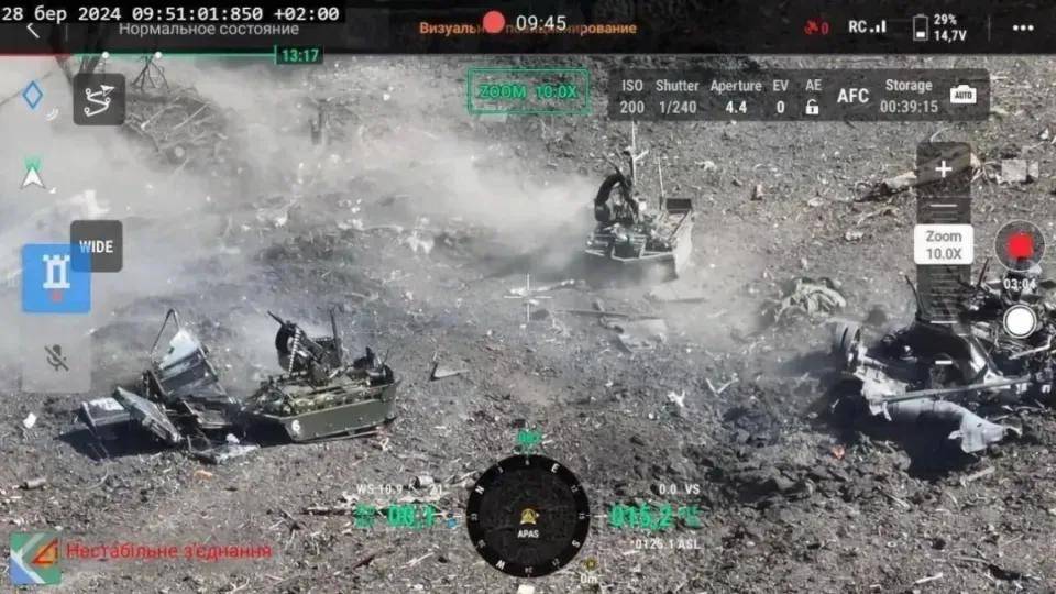 俄罗斯机器人用机枪和榴弹打死12名乌军？实际效果吹太大了