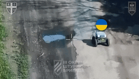 俄罗斯机器人用机枪和榴弹打死12名乌军？实际效果吹太大了