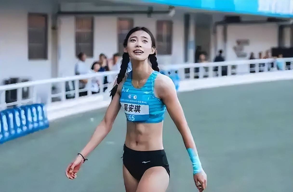 吴安琪：短跨项目的新生代代表同批选手中绝对是顶尖水准。