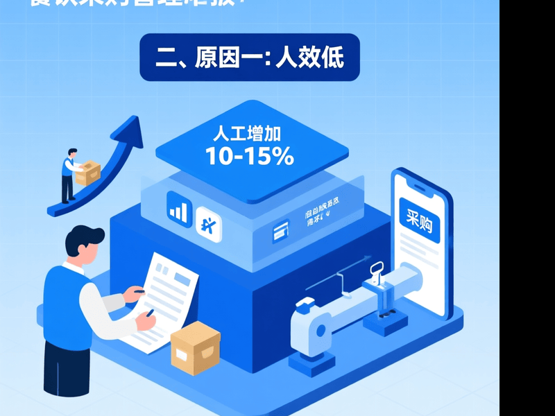 二、原因一:人效低(人工增加 10-15%)