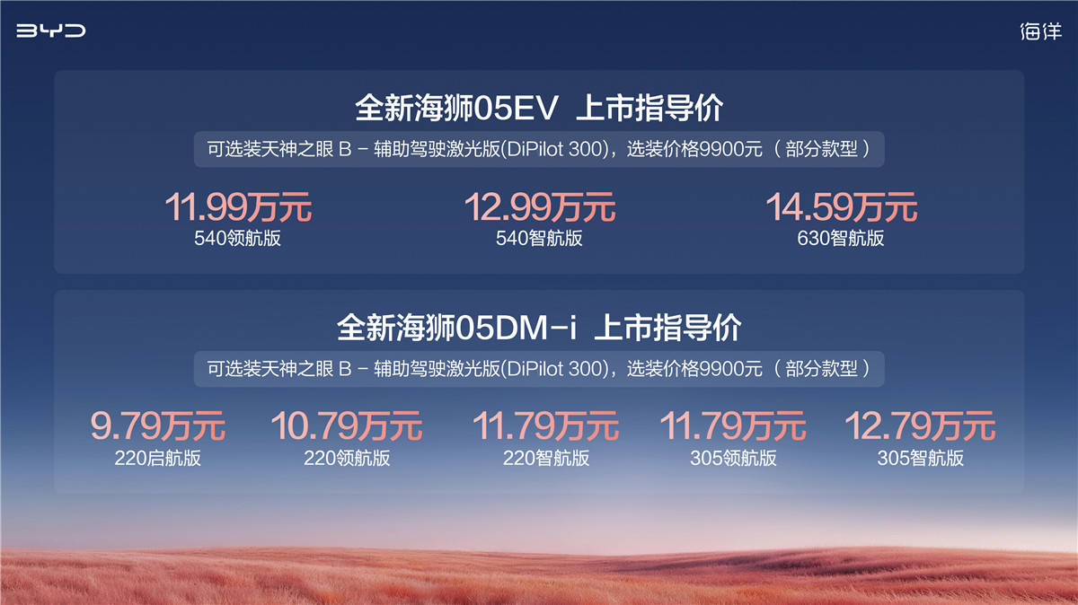 979万起务实家用新选择 比亚迪全新海狮05全维度解读(图1)