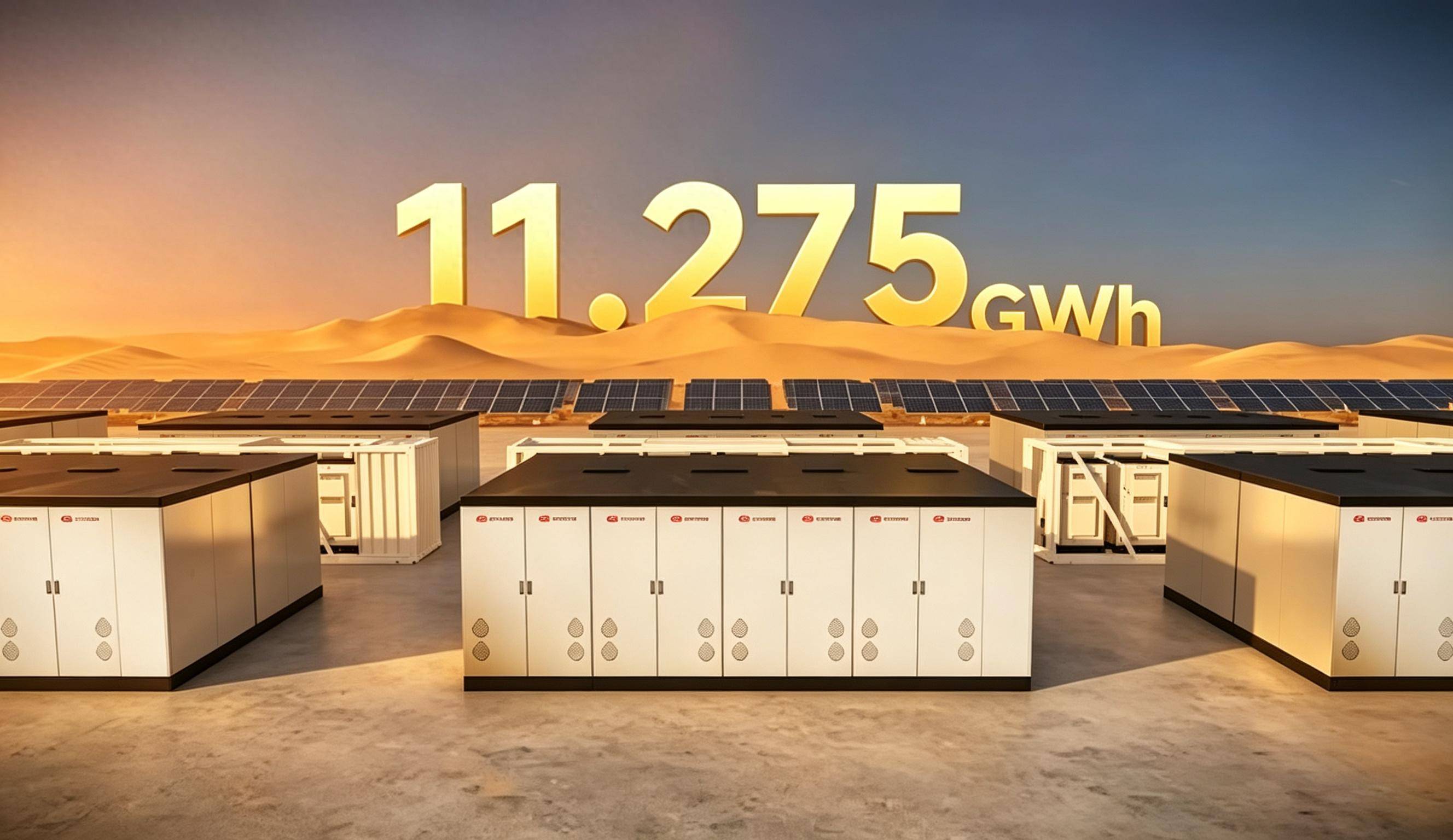 比亚迪拿下阿联酋112GWh电网储能订单相当于186万辆汽车！(图1)