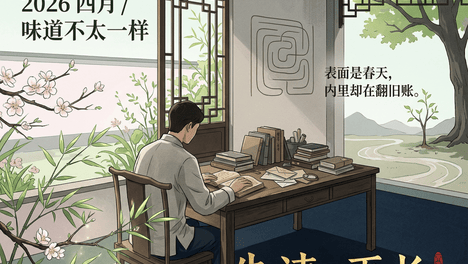 《2026年四月：先清，再长》