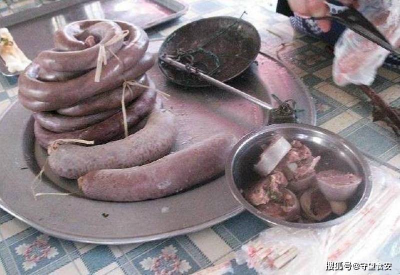 甘肃食文化：宁县猪灌肠