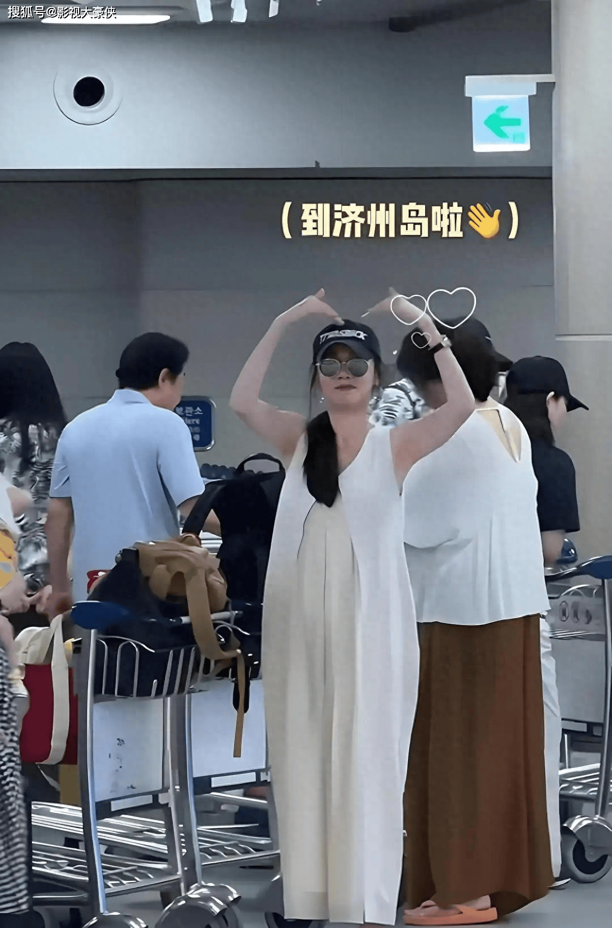 秋瓷炫一家韩国济州岛度假，住200平豪华海景房却连一张床都没有
