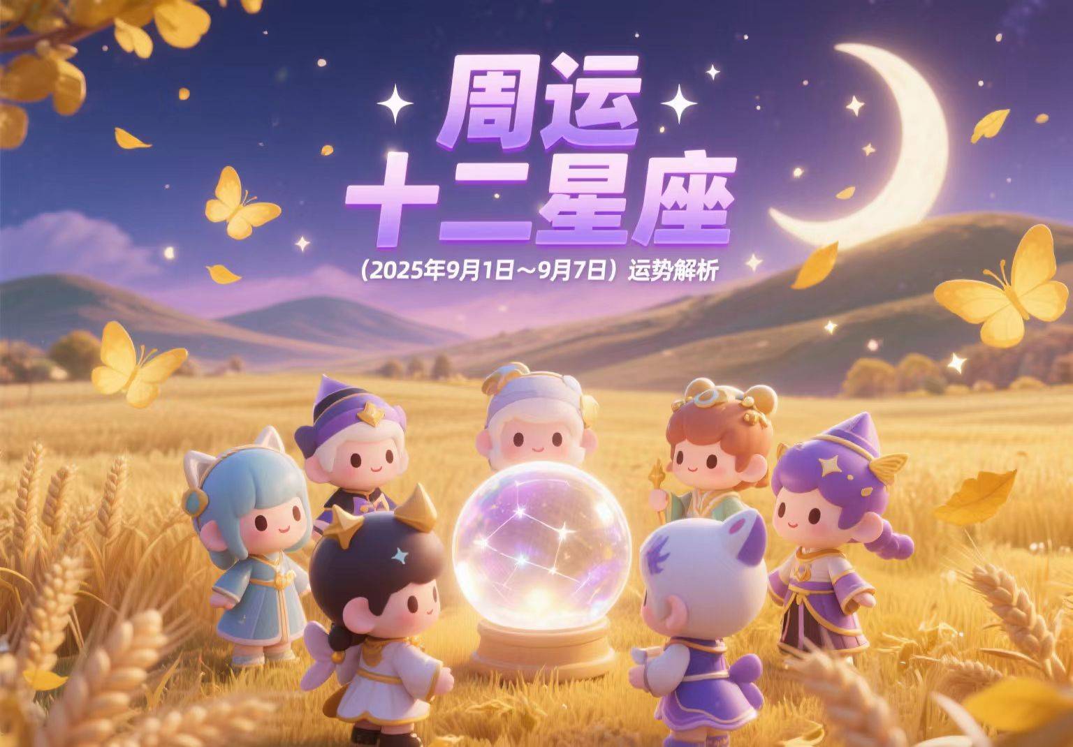 「周运」十二星座（2025 年9月1日～9月7日）运势解析