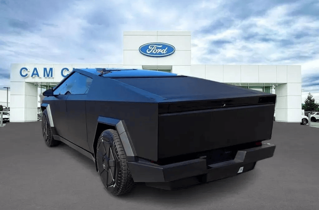 福特版复刻特斯拉Cybertruck貌似只卖20万人民币(图1)