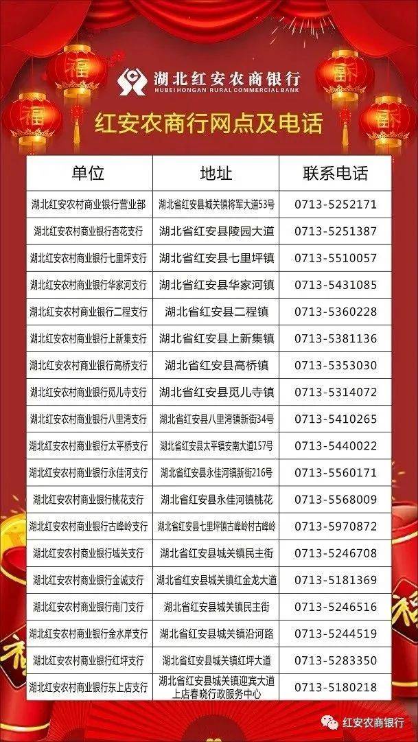 健康、事业腾达、万事顺遂、新年快乐！湖北红安农村商业银行2024年1月18日“最红安”送福利啦为回馈