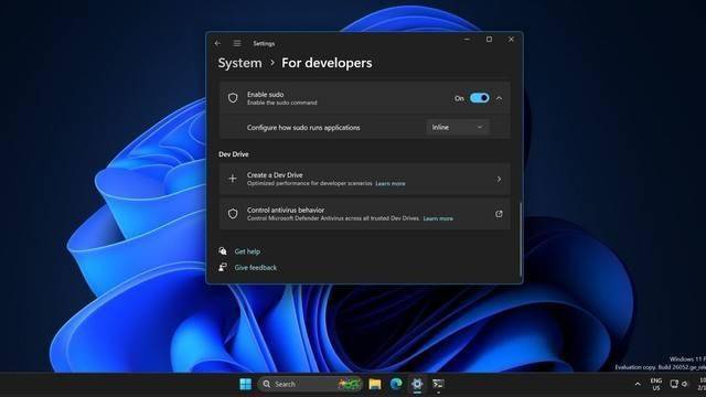 Win11原生支持sudu命令 解锁管理员权限的利器