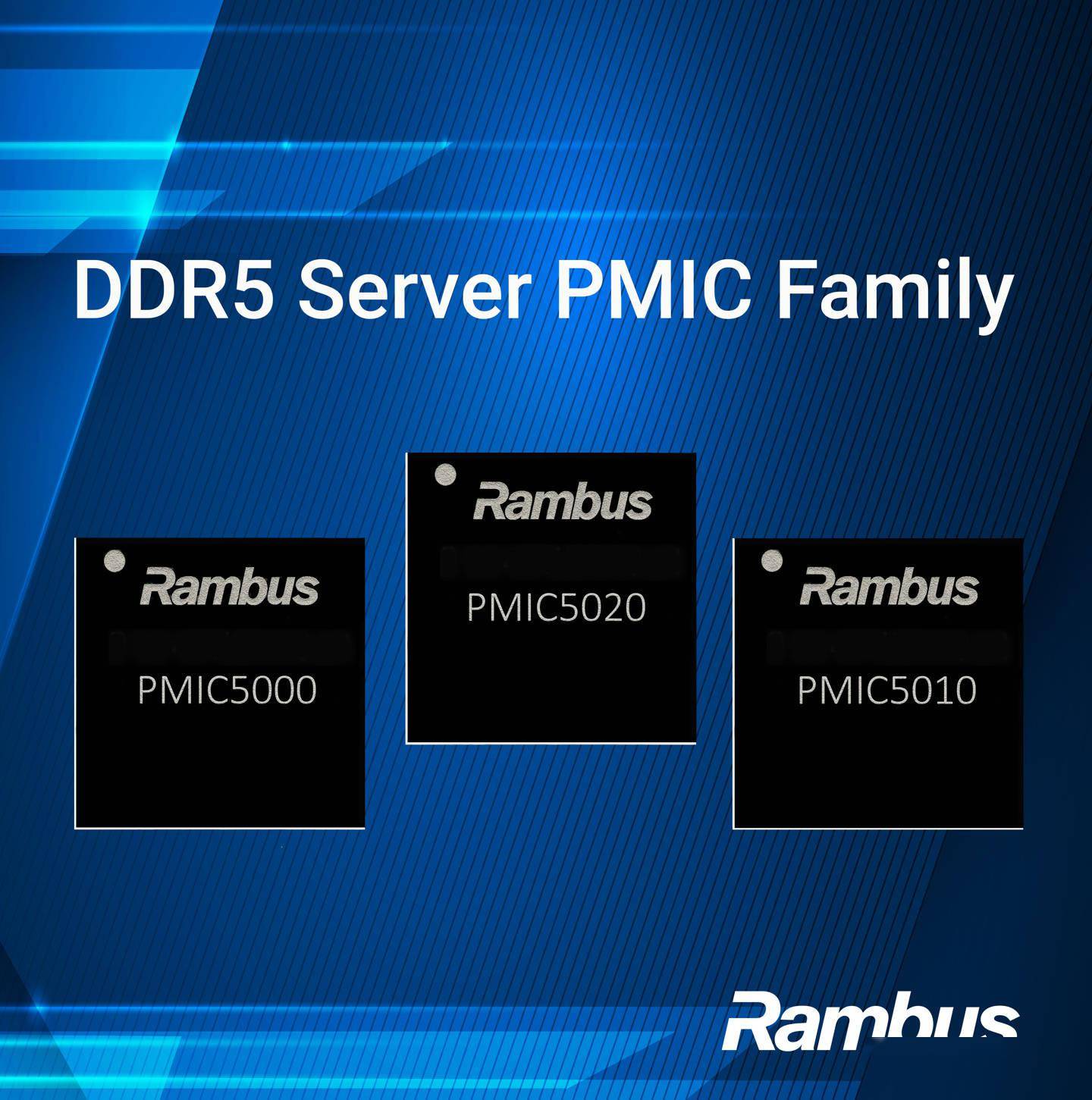 Rambus 推出 DDR5 RDIMM 服务器内存专用 PMIC 电源管理芯片