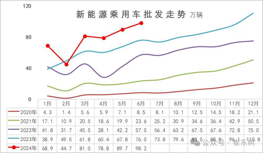 2024年6月新能源车区域市场分析(图1)