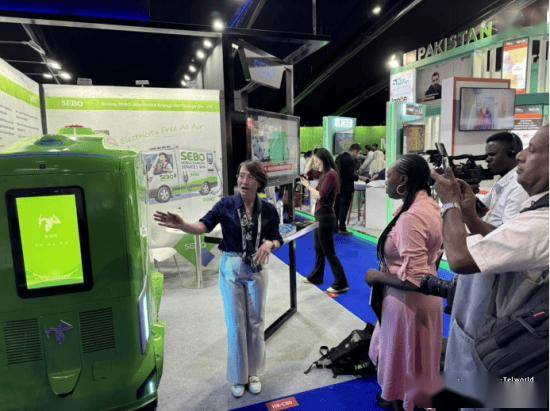赛宝新能源亮相迪拜GITEX 开启赛宝“出海”新篇章