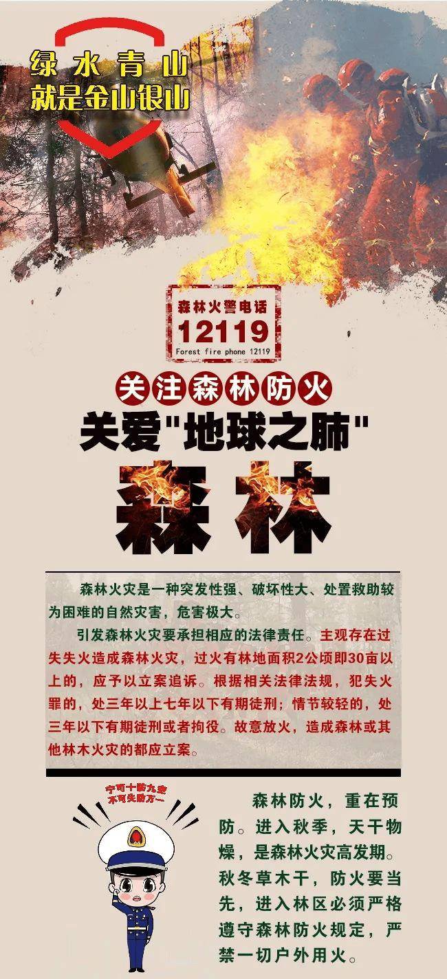 森林草原防灭火 | 森林防火，不可大意！