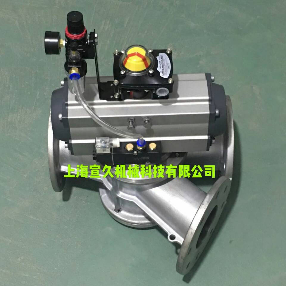 气动三通球阀厂家梳理 工业管路与固体物料场景解决方案