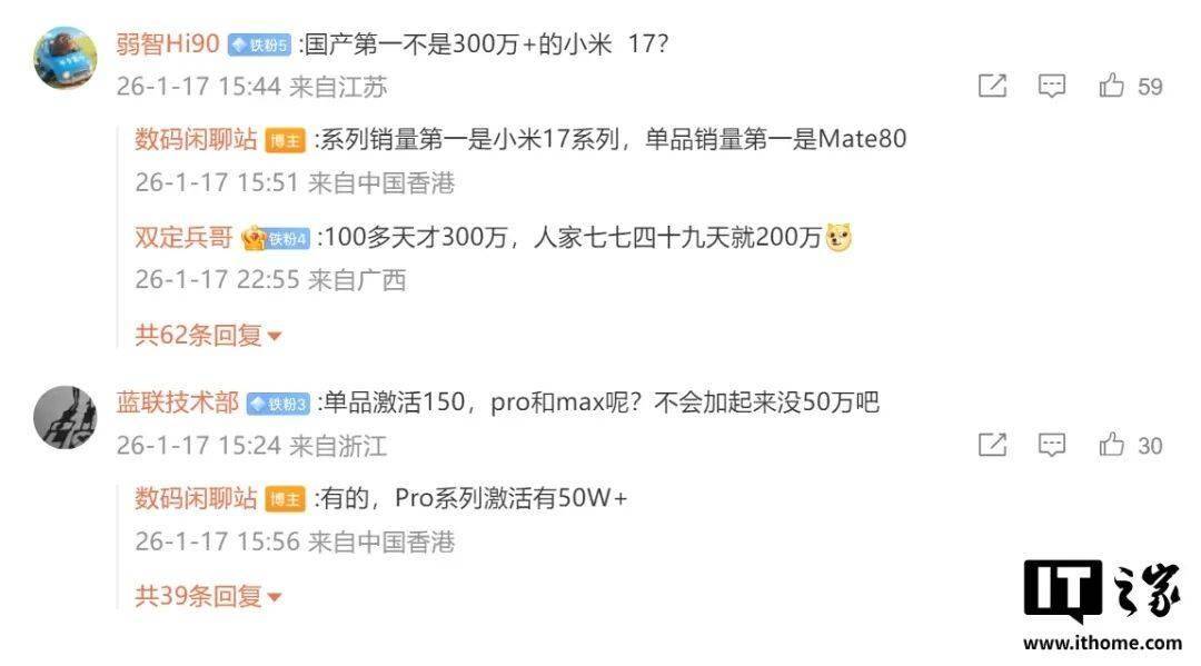 华为Mate 80逆袭夺第一