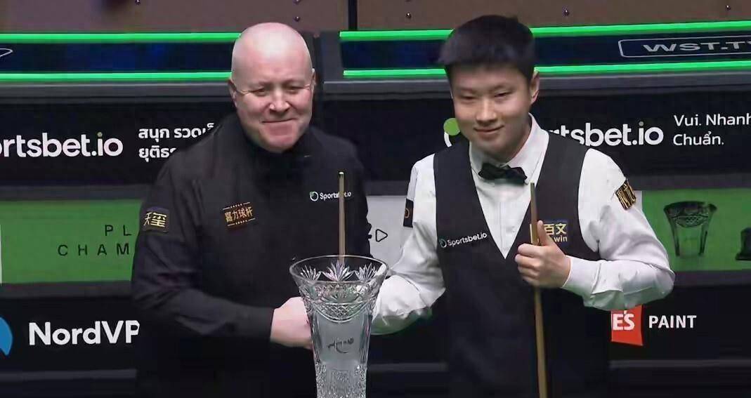 4连鞭！斯诺克捷报赵心童10-7希金斯夺冠名跃升至第5+140万2026世界杯全