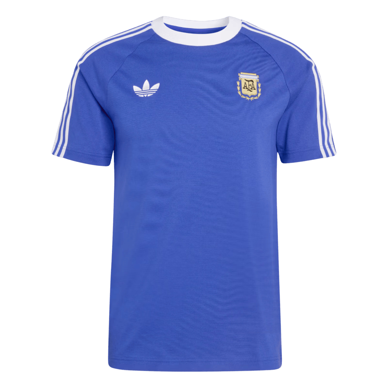 重温经典彰显个性——adidas阿根廷队复古足球休闲T恤的魅力(图1)