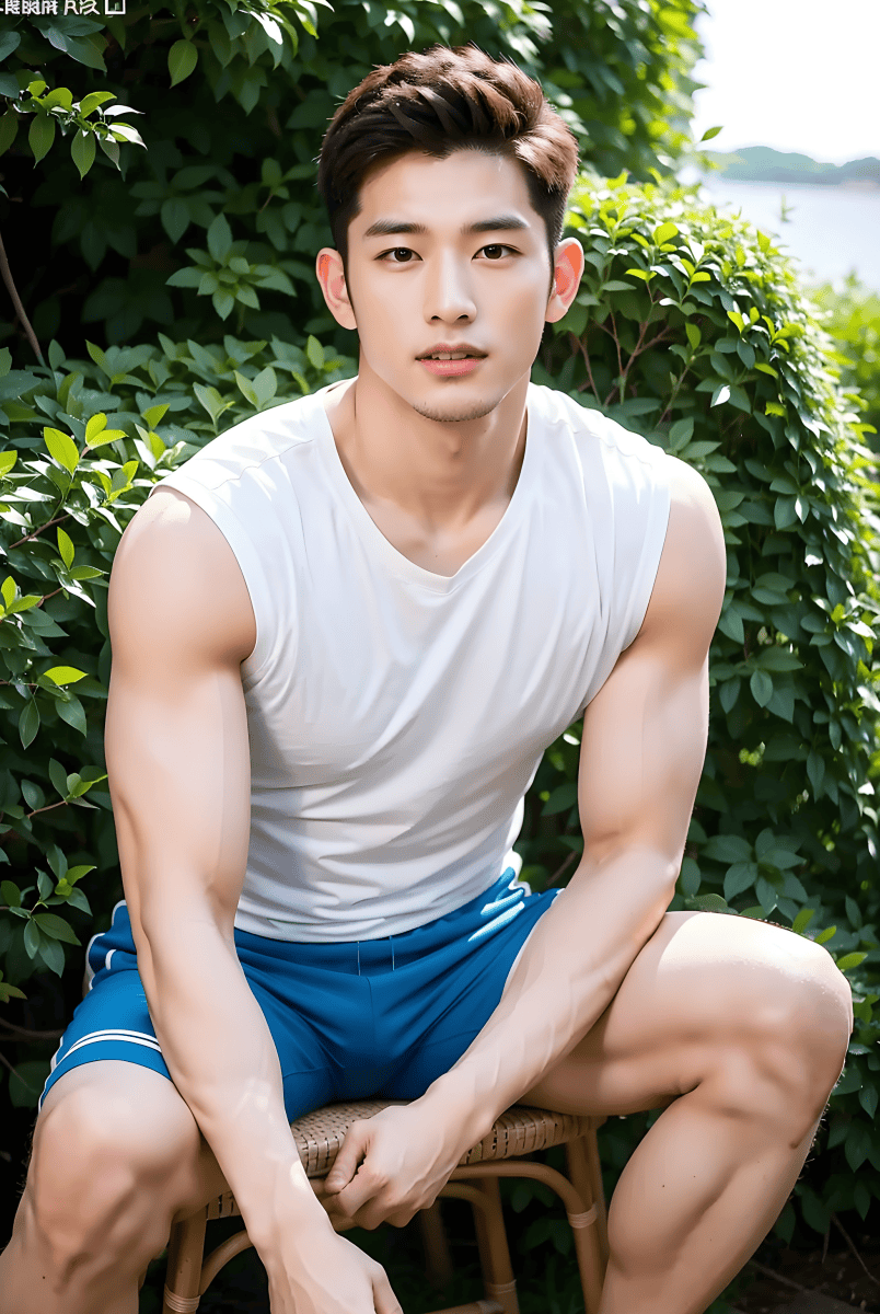 恬静的午后,温暖的肌肉男孩,你的男友已上线