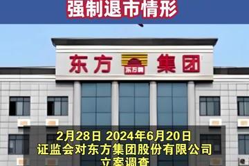 东方集团涉嫌重大财务造假：可能触及重大违法强