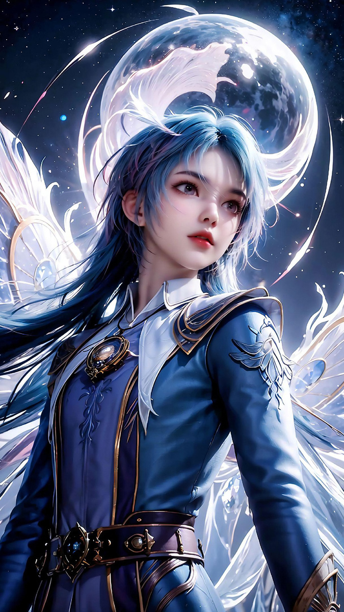 《斗罗大陆》唐舞桐AI高清绘画:神界小公主