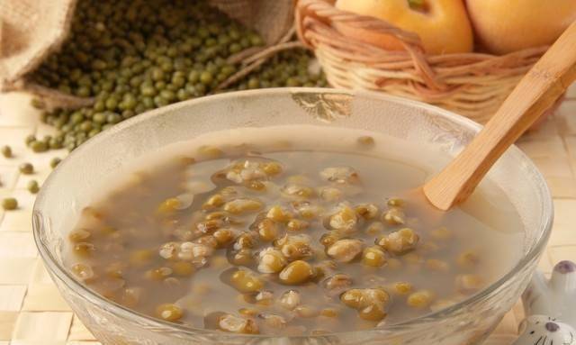 绿豆粥_殷米_功效