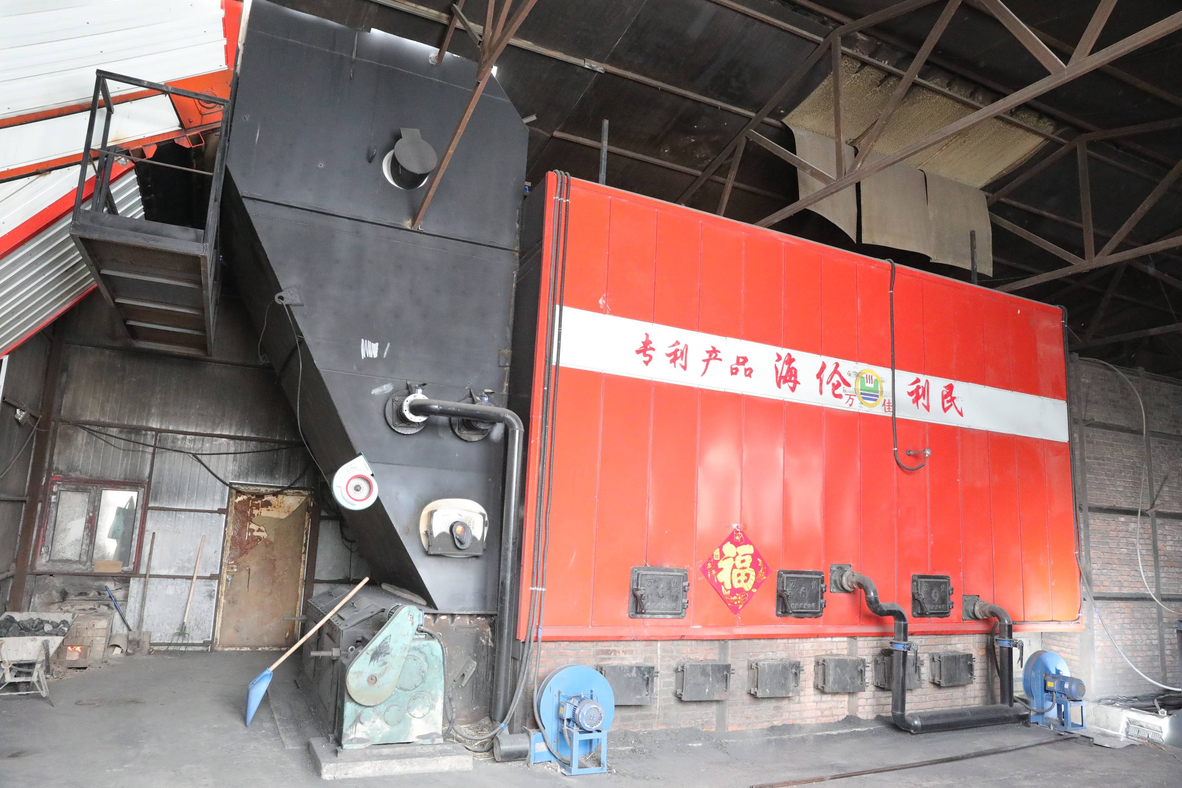 海伦利民秸秆打捆直燃锅炉,清洁供热新选择_能源_生物质_供暖