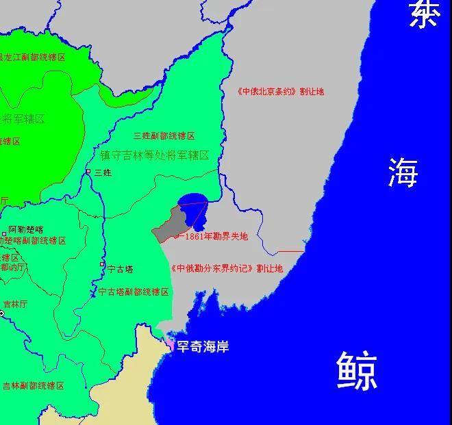 历史上,俄国对远东的土地蚕食才是最令人痛心的_乌苏里江_图们_条约