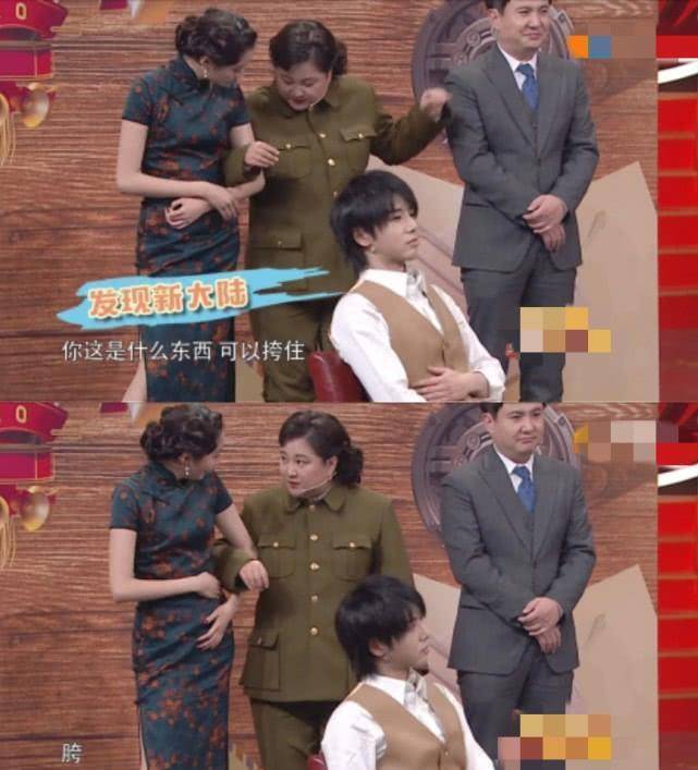 让大家谁也没想到的时候,贾玲在录制现场马上和关晓彤来了一场爆笑