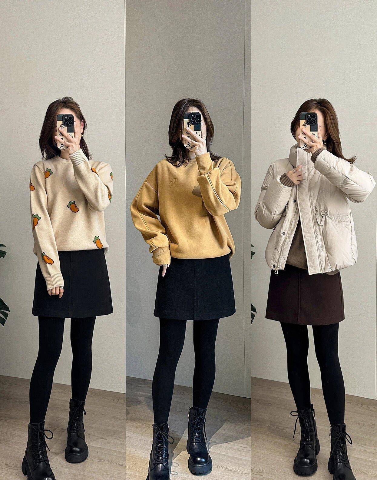 初冬保暖穿搭来喽!